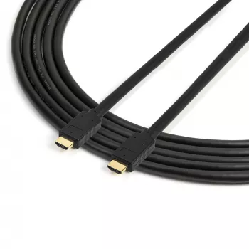 StarTech.com 4,6 m (15 jalkaa) Premium-sertifioitu HDMI 2.0 -kaapeli Ethernetillä – High Speed Ultra HD 4K 60Hz HDMI-kaapeli HDR10 – pitkä HDMI-kaapeli (uros/uros) – UHD-näytöille, televisioille, näytöille