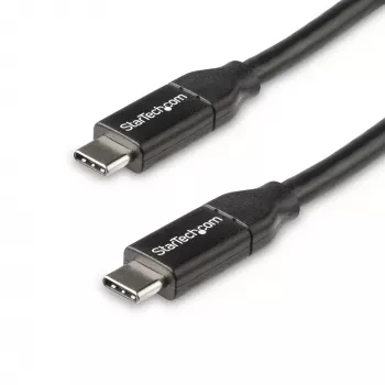StarTech.com USB-C - USB-C -kaapeli 5A PD - M/M - 0,5 m - USB 2.0 - USB-IF-sertifioitu