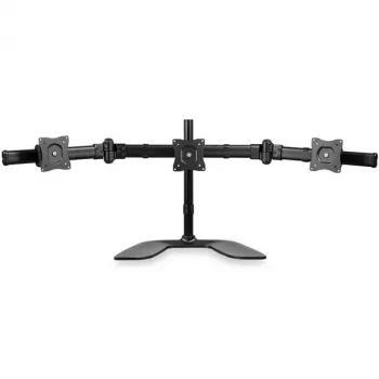 StarTech.com kolmen näytön pöytäteline – nivelletty, puristin, 24 kg, 33 cm (13 tuumaa), 68,6 cm (27 tuumaa), 100 x 100 mm, musta