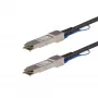 StarTech.com Juniper EX-QSFP-40GE-DAC-50CM -yhteensopiva 0,5 m 40G QSFP+ - QSFP+ Direct Attach -kaapeli Twinax – 40GbE QSFP+ kupari-DAC 40 Gbps Low Power passiivinen lähetin-vastaanotinmoduuli DAC