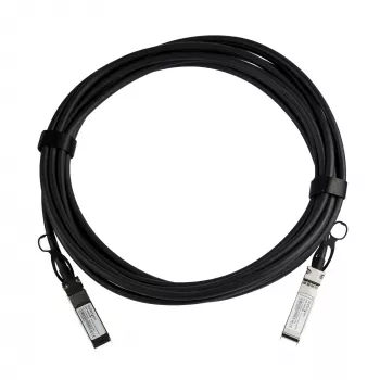 StarTech.com MSA Uncoded -yhteensopiva 5 m 10G SFP+ - SFP+ Direct Attach -breakout-kaapeli Twinax – 10 GbE SFP+ kupari-DAC 10 Gbit/s passiivinen vähän virtaa kuluttava lähetin-vastaanotinmoduuli
