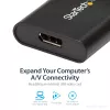 StarTech.com USB 3.0 - DisplayPort -sovitin, USB DP -näyttömuunnin Windowsille, 4K (ei tue macOS/ChromeOS/Linux) - TAA