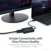 StarTech.com USB 3.0 - DisplayPort -sovitin, USB DP -näyttömuunnin Windowsille, 4K (ei tue macOS/ChromeOS/Linux) - TAA
