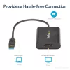 StarTech.com USB 3.0 - DisplayPort -sovitin, USB DP -näyttömuunnin Windowsille, 4K (ei tue macOS/ChromeOS/Linux) - TAA