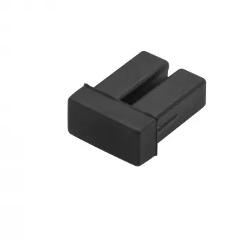StarTech.com LC SFP -pölynsuojatulpat - 10 kpl:n pakkaus, LC, kumi, musta, verkkokytkin, 18 mm, 15 mm