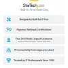 StarTech.com HDMI over IP -jatkokesarja videoseinä-tuella - 1080p