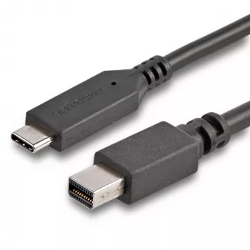 StarTech.com 6 ft. (1,8 m) USB-C - Mini DisplayPort -kaapeli - 4K 60Hz - musta