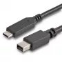 StarTech.com 6 ft. (1,8 m) USB-C - Mini DisplayPort -kaapeli - 4K 60Hz - musta