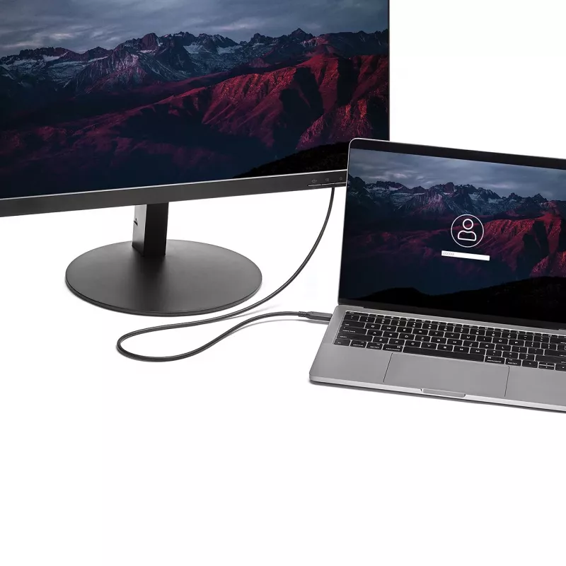 StarTech.com 6 ft. (1,8 m) USB-C - Mini DisplayPort -kaapeli - 4K 60Hz - musta