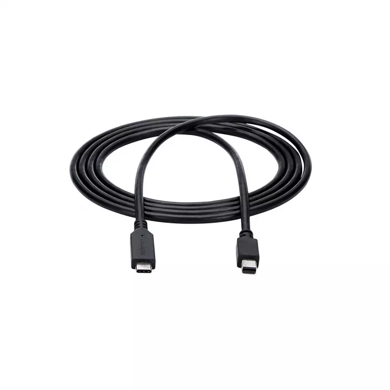 StarTech.com 6 ft. (1,8 m) USB-C - Mini DisplayPort -kaapeli - 4K 60Hz - musta