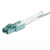 StarTech.com 10m (30ft) MTP(F)/PC - 4x LC/PC Duplex Breakout OM3 monimuotokuitu-kaapeli, OFNP Plenum, 40G verkot, pieni lisävaimennus - kuitupatch-kaapeli