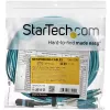 StarTech.com 10m (30ft) MTP(F)/PC - 4x LC/PC Duplex Breakout OM3 monimuotokuitu-kaapeli, OFNP Plenum, 40G verkot, pieni lisävaimennus - kuitupatch-kaapeli