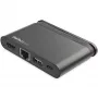 StarTech.com USB-C-moniporttisovitin - kannettava USB-C-telakka 4K HDMI:llä - 100W PD 3.0 -läpivienti, 1x USB-A, 1x USB-C, GbE - Thunderbolt 3 & USB Type-C kannettavan matkatelakka - Mac & Windows