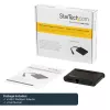 StarTech.com USB-C-moniporttisovitin - kannettava USB-C-telakka 4K HDMI:llä - 100W PD 3.0 -läpivienti, 1x USB-A, 1x USB-C, GbE - Thunderbolt 3 & USB Type-C kannettavan matkatelakka - Mac & Windows