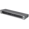 StarTech.com 4K USB-C -telakka, kolmen UHD 4K -näytön telakointiasema, Mac & Windows, USB-C - HDMI & DisplayPort, 100W Power Delivery, 5x USB 5Gbit/s -keskitin – TAA