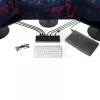 StarTech.com 4K USB-C -telakka, kolmen UHD 4K -näytön telakointiasema, Mac & Windows, USB-C - HDMI & DisplayPort, 100W Power Delivery, 5x USB 5Gbit/s -keskitin – TAA