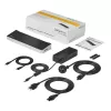 StarTech.com 4K USB-C -telakka, kolmen UHD 4K -näytön telakointiasema, Mac & Windows, USB-C - HDMI & DisplayPort, 100W Power Delivery, 5x USB 5Gbit/s -keskitin – TAA