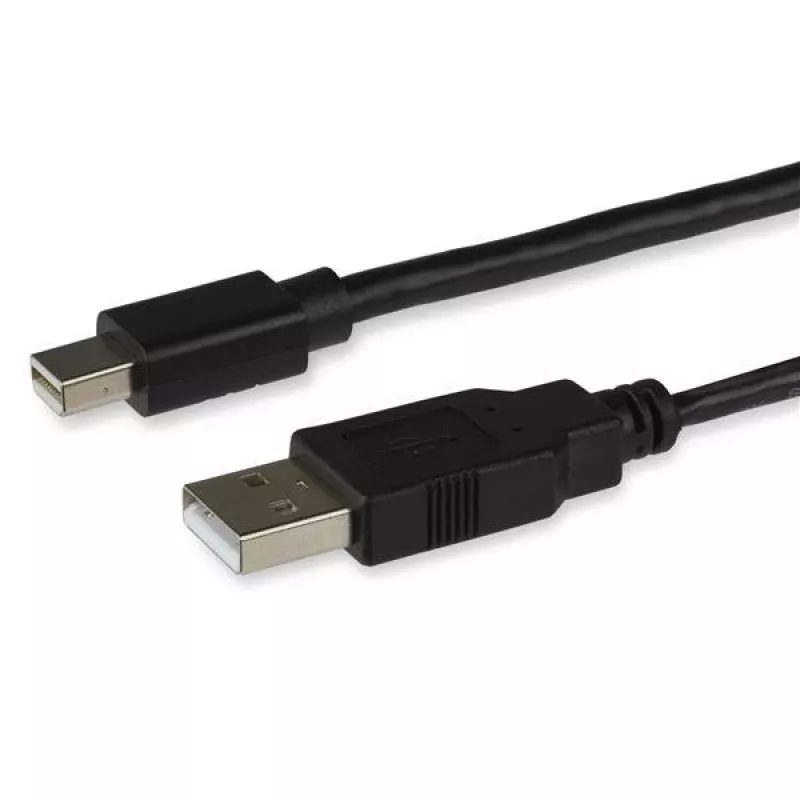 StarTech.com Mini DisplayPort - Dual-Link DVI -sovitin - USB-virralla toimiva - musta