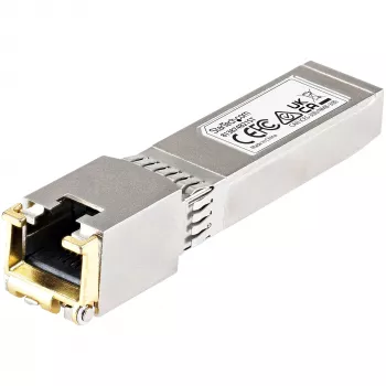 StarTech.com HPE 813874-B21 -yhteensopiva SFP+-moduuli - 10GBASE-T - SFP - RJ45 Cat6/Cat5e - 10GE Gigabit Ethernet SFP+ - RJ-45 30m - HPE BladeSystem, c-Class