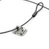 StarTech.com kannettavan kaapelilukon ankkuri – sinkkiseos, ankkuri, hopea, 1 kpl, teräs, 44 mm, 45,8 mm