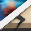 StarTech.com 1 m kestävä USB-A - Lightning -kaapeli – musta, 90° kulma, kulutusta kestävä, aramidikuidulla vahvistettu, USB Type-A - Lightning -lataus-/synkronointikaapeli – Apple MFi -sertifioitu – iPhone