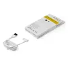 StarTech.com 1 m kestävä USB-A - Lightning -kaapeli – valkoinen 90° kulma kulutusta kestävä aramidikuitu USB Type-A - Lightning -lataus-/synkronointikaapeli – Apple MFi -sertifioitu – iPhone