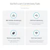 StarTech.com USB C -telakointiasema Macbook Pro/Air-M1/M2/M3/M4:lle, Thunderbolt-yhteensopiva, HDMI/DisplayPort, Dual 4K 60Hz/Single 8K, USB Type-C -kannettavat telakka, 96W Power Delivery, USB 10Gbps