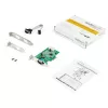 StarTech.com 2-porttinen PCI Express RS232 -sarja-adapterikortti – PCIe RS232 -sarjaportti-isäntäohjain – PCIe - sarja DB9 – 16950 UART – Low-Profile-laajennuskortti – Windows & Linux