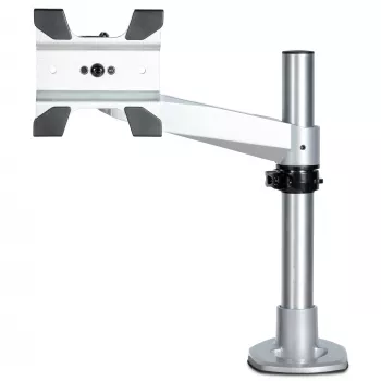 StarTech.com pöytäteline monitorivarrelle - VESA- tai Apple iMac/Thunderbolt tai ultralaaja näyttö enintään 14 kg - nivelletty korkeussäädettävä yksinäytön pöytämastoasennus - puristin/läpivienti