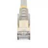 StarTech.com 7m CAT6a Ethernet-kaapeli – 10 Gigabit suojattu Snagless RJ45 100W PoE -patch-kaapeli – 10GbE STP-verkkokaapeli vedonpoistolla – harmaa, yksittäin testattu/kaapelointi UL-sertifioitu/TIA