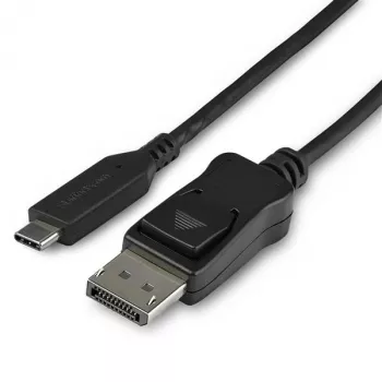 StarTech.com 3,3 ft / 1 m USB-C–DisplayPort 1.4 -kaapeli – 8K/5K/4K USB Type-C–DP 1.4 Alt Mode -videosovitinmuunnin – HBR3/HDR/DSC – 8K 60 Hz DP-näyttökaapeli – USB-C/Thunderbolt 3