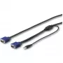 StarTech.com 3 m USB-KVM-kaapeli rack-asennettaville konsoleille