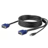 StarTech.com 3 m USB-KVM-kaapeli rack-asennettaville konsoleille
