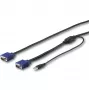 StarTech.com 1,8 m USB-KVM-kaapeli rack-asennettaville konsoleille
