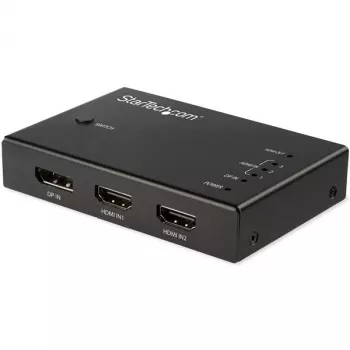 StarTech.com 4-porttinen HDMI-videokytkin – 3x HDMI ja 1x DisplayPort – 4K 60 Hz