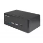 StarTech.com 2-porttinen kahden näytön HDMI-KVM-kytkin – 4K 60 Hz Ultra HD HDR – pöytämallinen 4K HDMI 2.0 KVM-kytkin 2-porttisella USB 3.0 -keskittimellä (5 Gbit/s) ja 4x USB 2.0 HID, ääni – pikanäppäinvaihto – TAA