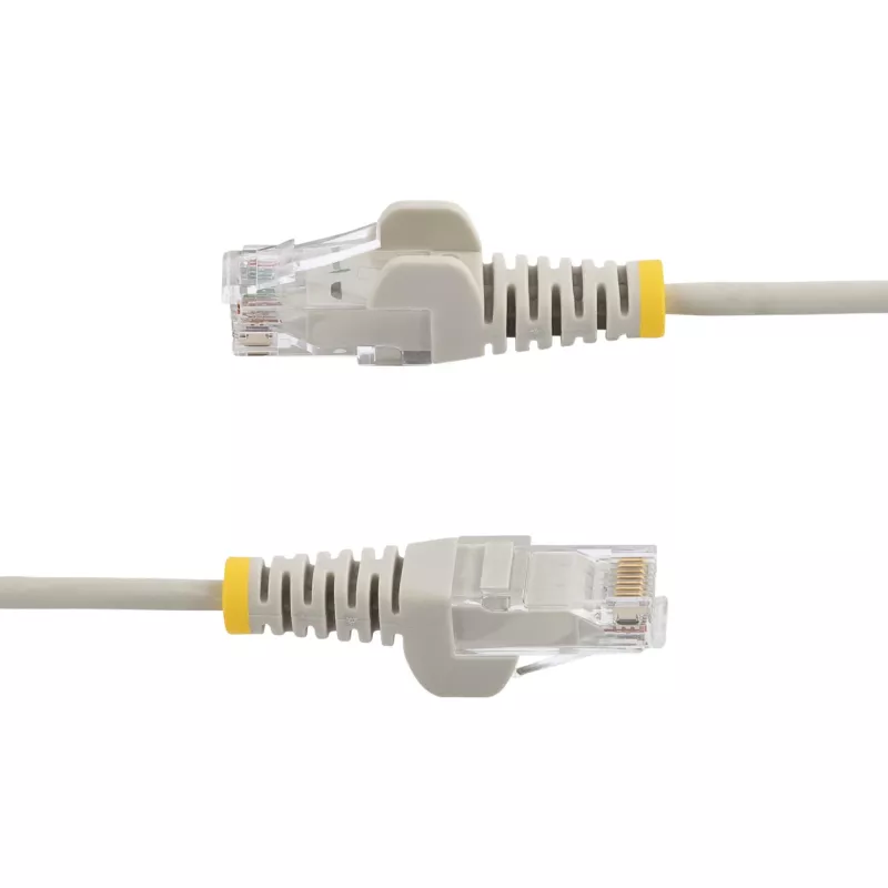 StarTech.com 2 m CAT6-kaapeli – ohut – lukituskielettömät RJ45-liittimet – harmaa