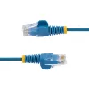 StarTech.com 2 m CAT6-kaapeli – ohut – lukituskielelliset RJ45-liittimet – sininen