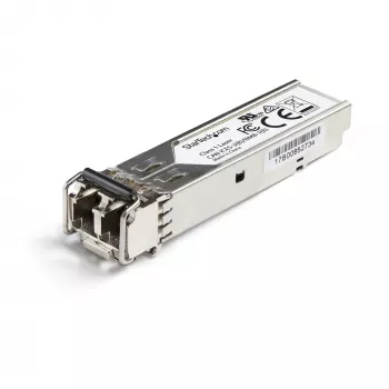 StarTech.com Dell EMC SFP-1G-SX -yhteensopiva SFP-moduuli – 1000BASE-SX – 1GbE monimuotokuitu MMF optinen lähetin-vastaanotin – 1GE Gigabit Ethernet SFP – LC 550 m – 850 nm – DDM