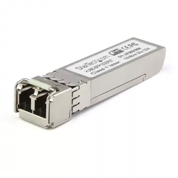 StarTech.com Dell EMC SFP-10G-LR -yhteensopiva SFP+-moduuli – 10GBASE-LR – 10GbE yksimuotokuitu SMF optinen lähetin-vastaanotin – 10GE Gigabit Ethernet SFP+ – LC 10 km – 1310 nm – DDM