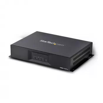 StarTech.com 2x2 HDMI-videoseinäohjain – 4K 60 Hz HDMI 2.0 -videotulo 4x 1080p-lähtöön – videoseinäprosessori moninäyttökäyttöön – videoseinäjakaja – RS232/Ethernet-ohjaus