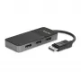 StarTech.com 3-porttinen moninäyttösovitin – DisplayPort 1.4 – 3x 4K DisplayPort -videonjakaja – dual- tai triple-4K – kannettavan/pöytätietokoneen DisplayPort MST -keskitin useille näytöille – vain Windows-PC:ille