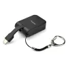 StarTech.com kompakti USB-C–HDMI-sovitin – 4K 30 Hz USB Type-C–HDMI-videonäyttömuunnin avainrenkaalla – USB-C DP Alt Mode – HDMI-näyttödongle – Thunderbolt 3 -yhteensopiva