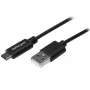 StarTech.com 2 m (6,6 ft.) USB–USB-C-kaapeli – 10 kpl:n pakkaus, 2 m, USB A, USB C, USB 2.0, 0,48 Gbit/s, musta