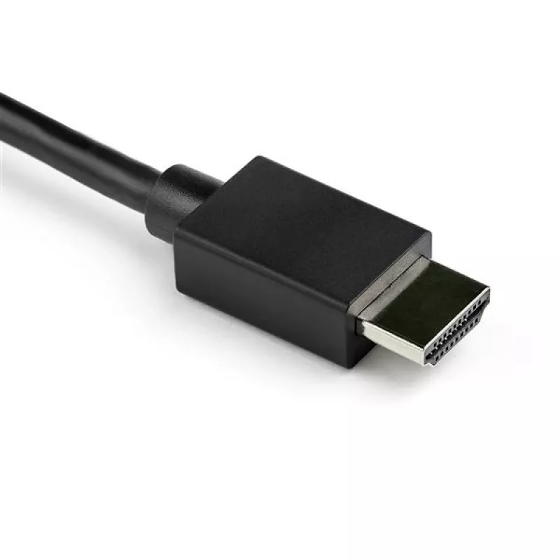 StarTech.com 2 m VGA–HDMI-muunninkaapeli USB-äänituella ja virransyötöllä – analoginen-digitaalinen videoadapterikaapeli VGA-tietokoneen liittämiseen HDMI-näyttöön – 1080p uros-uros-näyttökaapeli
