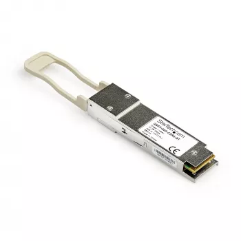 StarTech.com Cisco QSFP-40G-CSR4 -yhteensopiva QSFP+-moduuli – 40GBASE-SR4 – 40GbE monimuotokuitu MMF -lähetin-vastaanotin – 40GE Gigabit Ethernet QSFP+ – MPO 300 m – 850 nm – DDM Cisco Firepower, ASR9000, ASR1000