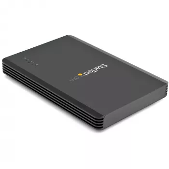 StarTech.com 4 paikan Thunderbolt 3 NVMe -kotelo, M.2 NVMe SSD -asemille, 1x DisplayPort video / 2x TB3 downstream -portit, 40 Gbit/s, 72W virtalähde, ulkoinen kiintolevykotelo