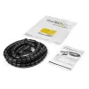 StarTech.com 1,5 m (4,9 ft.) kaapelinhallintaholkki – spiraali – 25 mm (1 tuuma) halkaisija