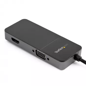 StarTech.com USB 3.0 – HDMI- ja VGA-adapteri – 4K/1080p USB Type-A -kaksoisnäyttö-moniporttiadapterimuunnin – ulkoinen videonäytönohjain usealle näytölle – moninäyttö-USB-adapteri