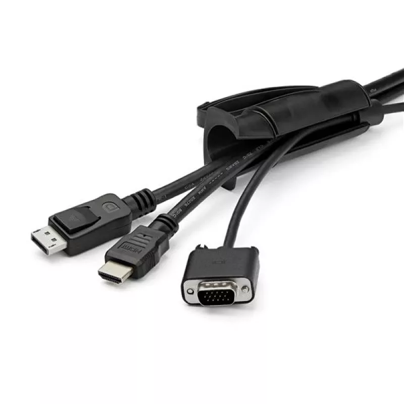 StarTech.com 1,5 m (4,9 ft.) kaapelinhallintaholkki – spiraali – 45 mm (1,8 in.) halkaisija
